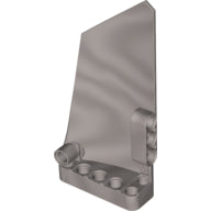 Plaatje in Gallery viewer laden, LEGO® los onderdeel Technisch Paneel in kleur Zilver 64682