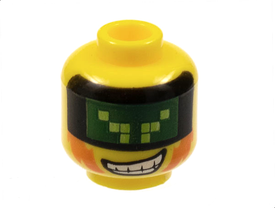 LEGO® los onderdeel Hoofd in kleur Geel 3626cpb1285