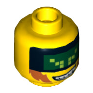 LEGO® los onderdeel Hoofd in kleur Geel 3626cpb1285