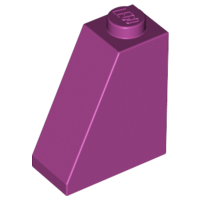 LEGO® los onderdeel Dakpan Algemeen in kleur Magenta 60481