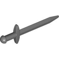Plaatje in Gallery viewer laden, LEGO® los onderdeel Wapen Donker Blauwachtig Grijs 98370