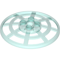 LEGO® los onderdeel Schaal Doorzichtig Lichtblauw 4285b