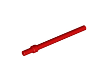 Plaatje in Gallery viewer laden, LEGO® los onderdeel Staaf in kleur Rood 63965