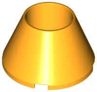 LEGO® los onderdeel Kegel in kleur Helder Licht Oranje 4742