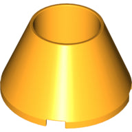 Plaatje in Gallery viewer laden, LEGO® los onderdeel Kegel in kleur Helder Licht Oranje 4742