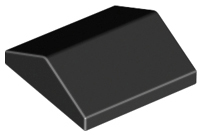 LEGO® los onderdeel Dakpan Algemeen in kleur Zwart 3300