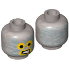 LEGO® los onderdeel Hoofd in kleur Zilver 3626cpb1113