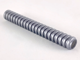 LEGO® los onderdeel Slang Geribbeld in kleur Zilver 78c07