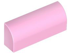 LEGO® los onderdeel Dakpan Gebogen in kleur Fel Roze 6191