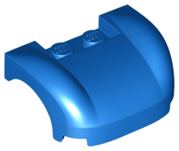 Plaatje in Gallery viewer laden, LEGO® los onderdeel Spatbord in kleur Blauw 18051