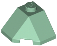 LEGO® los onderdeel Wig in kleur Zandgroen 13548