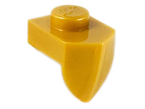 LEGO® los onderdeel Plaat Aangepast Parel Goud 15070
