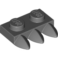 LEGO® Plaat Aangepast Donker Blauwachtig Grijs 15208