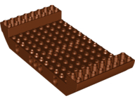 LEGO® los onderdeel Boot in kleur Roodachtig Bruin 95227