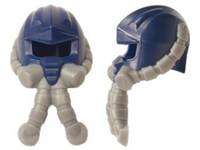 Plaatje in Gallery viewer laden, LEGO® los onderdeel Hoofddeksels Donkerblauw 18333pb01