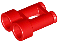 Plaatje in Gallery viewer laden, LEGO® los onderdeel Accessoire in kleur Rood 30162