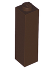 LEGO® los onderdeel Steen in kleur Donker Bruin 14716