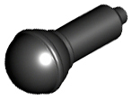 Plaatje in Gallery viewer laden, LEGO® los onderdeel Accessoire in kleur Zwart 90370