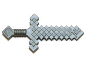 LEGO® los onderdeel Wapen in kleur Zilver 18787