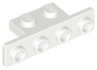 LEGO® los onderdeel Beugel in kleur Wit 2436b