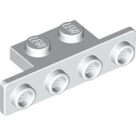 Plaatje in Gallery viewer laden, LEGO® los onderdeel Beugel in kleur Wit 2436b