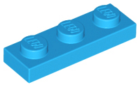 Plaatje in Gallery viewer laden, LEGO® los onderdeel Plaat Algemeen Donker Azuurblauw 3623