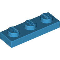 Plaatje in Gallery viewer laden, LEGO® los onderdeel Plaat Algemeen Donker Azuurblauw 3623