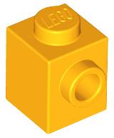 LEGO® onderdeel Steen Aangepast Helder Licht Oranje 87087