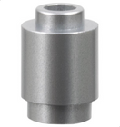 LEGO® los onderdeel Steen Rond Metallisch Zilver 3062