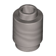 Plaatje in Gallery viewer laden, LEGO® los onderdeel Steen Rond Metallisch Zilver 3062
