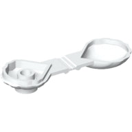 LEGO® los onderdeel Waterdier in kleur Wit 18866