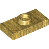 Plaatje in Gallery viewer laden, LEGO® los onderdeel Plaat Aangepast Parel Goud 15573