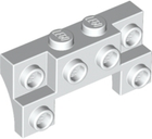 LEGO® los onderdeel Steen Aangepast in kleur Wit 14520