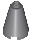 LEGO® los onderdeel Kegel Donker Blauwachtig Grijs 3942c