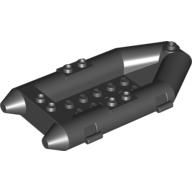 Plaatje in Gallery viewer laden, LEGO® los onderdeel Boot in kleur Zwart 30086c01