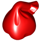 LEGO® los onderdeel Accessoire in kleur Rood 10169