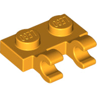 Plaatje in Gallery viewer laden, LEGO® onderdeel Plaat Aangepast Helder Licht Oranje 60470b