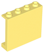 LEGO® los onderdeel Paneel in kleur Helder Lichtgeel 60581