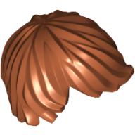 Plaatje in Gallery viewer laden, LEGO® los onderdeel Haar in kleur Donker Oranje 87991