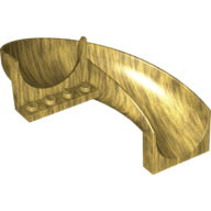 Plaatje in Gallery viewer laden, LEGO® los onderdeel Glijbaan in kleur Parel Goud 11267