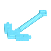 LEGO® los onderdeel Accessoire Medium Azuurblauw 18789