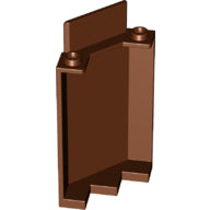 Plaatje in Gallery viewer laden, LEGO® los onderdeel Paneel in kleur Roodachtig Bruin 87421