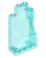LEGO® onderdeel Rots Glitter Doorschijnend Lichtblauw 47847