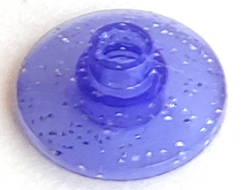 LEGO® los onderdeel Schaal Glitter Doorzichtig Paars 4740