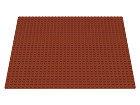 LEGO® los onderdeel Grondplaat Roodachtig Bruin 3811