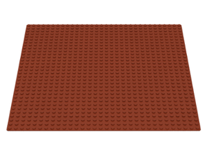 LEGO® los onderdeel Grondplaat Roodachtig Bruin 3811