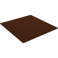 Plaatje in Gallery viewer laden, LEGO® los onderdeel Grondplaat Roodachtig Bruin 3811