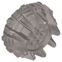 LEGO® los onderdeel Wiel in kleur Zilver 64712