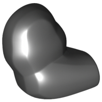 Plaatje in Gallery viewer laden, LEGO® los onderdeel Lijf Accessoire in kleur Zwart 10124