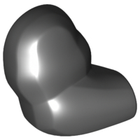 LEGO® los onderdeel Lijf Accessoire in kleur Zwart 10124